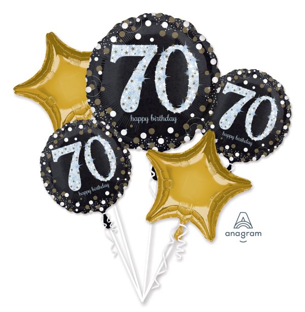 Balloon Bouquet Sparkling Birthday 70