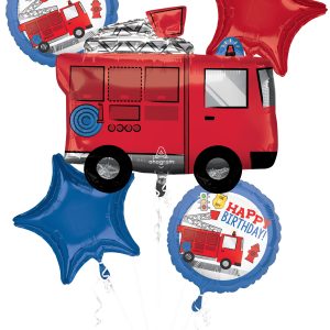 Balloon Bouquet First Responder Happy Birthday