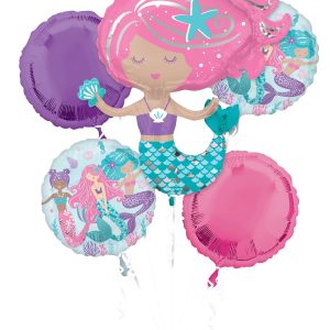 Balloon Bouquet Shimmering Medrmaid