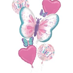 Balloon Bouquet Flutters Happy Birthday