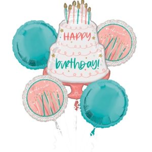 Balloon Bouquet Happy Cake Day