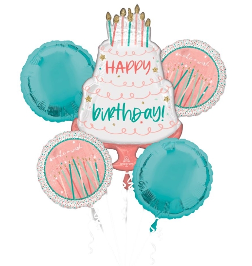 Balloon Bouquet Happy Cake Day