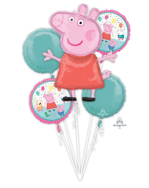 Balloon Bouquet Peppa Pig and Friends