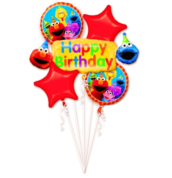 Balloon Bouquet Sesame Street Fun
