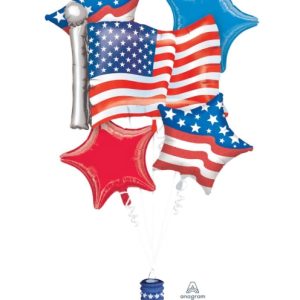 Balloon Bouquet Patriotic
