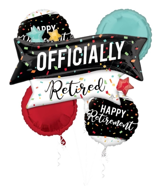 Bouquet Retirement Balloon