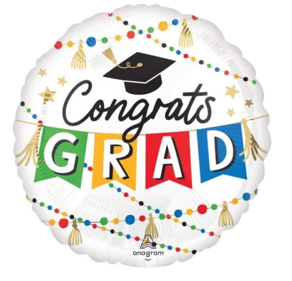 Standard Congrats Grad Party Balloon