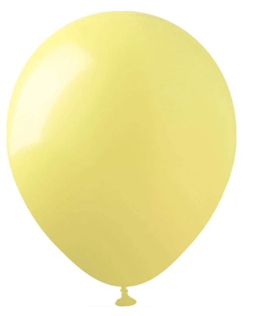 12" Latex Pastel Matte Yellow